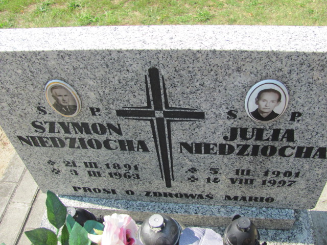 Julia Niedziocha 1901 Domaszowice - Grobonet - Wyszukiwarka osób pochowanych