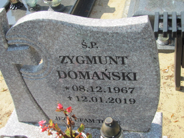 Zygmunt Domański 1967 Domaszowice - Grobonet - Wyszukiwarka osób pochowanych